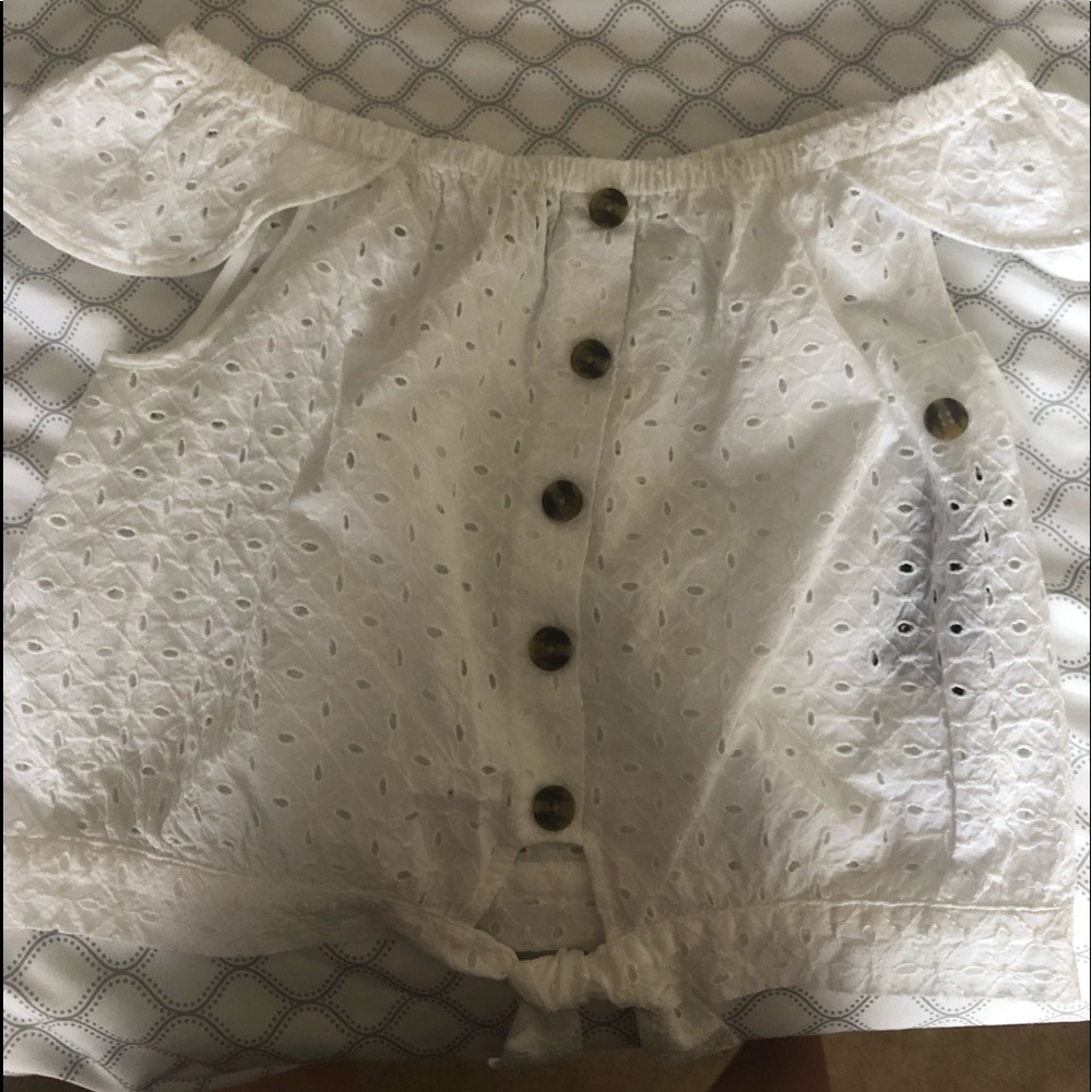 ana off the shoulder tank top